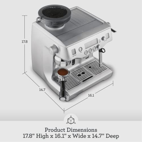 Breville Oracle Espresso Machine BES980XL Silver - Image 7