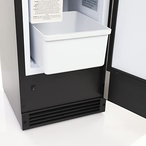 Maxx Ice Countertop/Built-in Ice Maker 15 lbs Stainless Steel – Jumbo ...