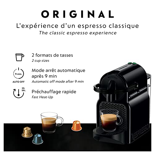 Nespresso Inissia Coffee Maker by DeLonghi Black/White - Image 2