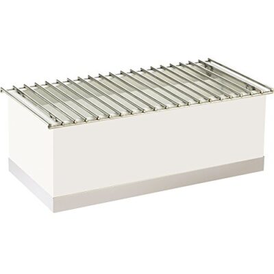 CAL-MIL Luxe Chafer Alternative Stainless Steel 8.5"x12"x22