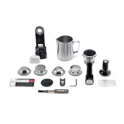 Breville Dynamic Duo Espresso Machine & Grinder Package Brushed Stainless Steel - Image 5