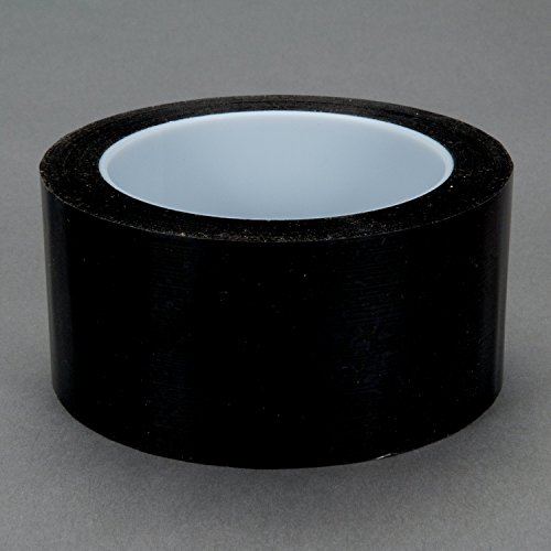 3M Polyester Film Tape 850 Black 18 in x 72 yd