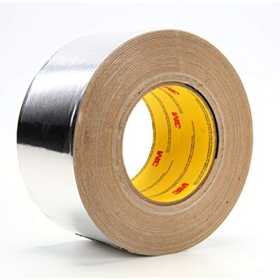 3M Aluminum Foil Tape 439 Silver 6.5 in x 180 yd